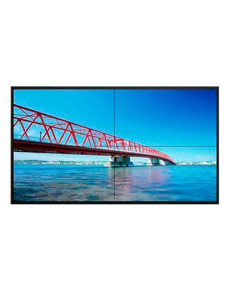 VIDEOWAND-KIT 2X2 - INKLUSIVE MONITORE - INKLUSIVE WANDHALTERUNG - KOMPATIBILITÄT MIT DAISY CHAIN