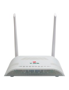 V-SOL ROUTER ONT WI-FI 4 CATV - 1X PON  1X LAN RJ45 FE 1X LAN RJ45 GE 1X CATV - 802.11AC 2X2 DOBLE BANDA 2.4 Y 5GHZ  - IDEAL PAR