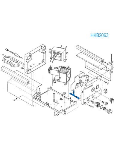 EMPALME DE MANGUERA PARA HK474 Y HK701 HKB2063