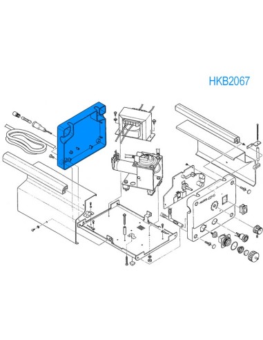 PANEL TRASERO PARA HK474. HKB2067