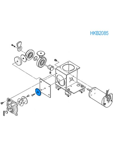 SOPORTE MEMBRANA BOMBA PARA HK701/474. H