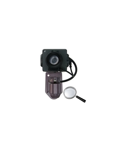 CÁMARA SIMULADA NO OPERATIVA NIVIAN - TIPO FULL BODY CON LENTE - SOPORTE INCLUIDO - LED ROJO PARPADEANTE - DISEÑO APTO PARA INTE