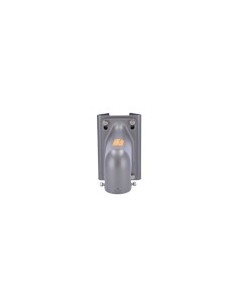 VERTICAL POLE MOUNT - FOR SPEED DOMES - VALID FOR EXTERIOR USE - PLATINUM GREY COLOUR - CABLE PASS - 117 (W) X 194 (H) X 451.3  2