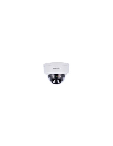HIKVISION - CÁMARA DOMO IP GAMA PRO - RESOLUCIÓN 4 MEGAPÍXEL (2688X1520) - LENTE 2.8~12 MM | MICROSD | IP67, IK10 - LUZ HÍBRIDA
