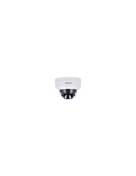 HIKVISION - CÁMARA DOMO IP GAMA PRO - RESOLUCIÓN 4 MEGAPÍXEL (2688X1520) - LENTE 2.8~12 MM | MICROSD | IP67, IK10 - LUZ HÍBRIDA