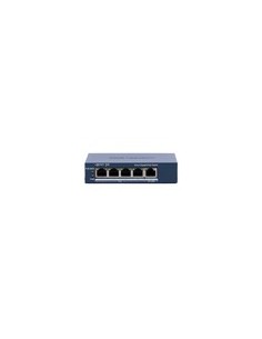 HIKVISION SWITCH GIGABIT POE GESTIONABLE - 4 PUERTOS POE 802.3AF/AT + 1 UPLINK RJ45 - 4 RJ45 10/100/1000 MBPS + 1 RJ45 10/100/10 2
