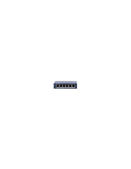 HIKVISION GIGABIT POE SWITCH GESTIONABLE - 4 PUERTOS POE 802.3AF/AT + 2 UPLINK RJ45 - 4 RJ45 10/100/1000 MBPS + 2 RJ45 10/100/10