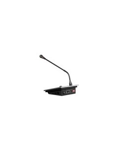 DESK MICROPHONE - PUSH BUTTON FOR ANNOUNCEMENTS - UP TO 6 MICROS CAN BE CHAINED - POWER SUPPLY VIA AMPLIFIER - COMPATIBLE WITH  2