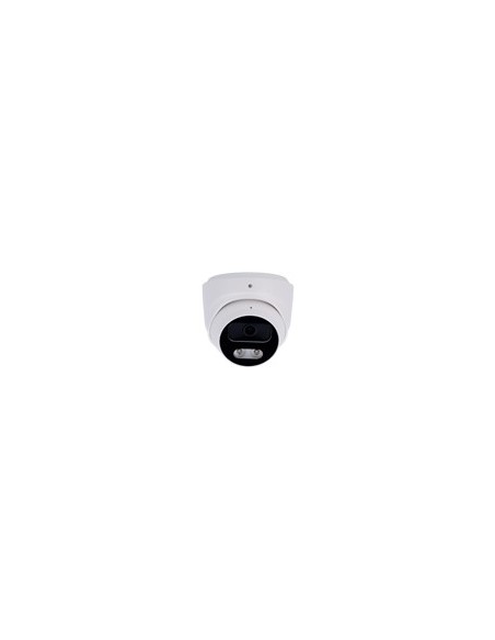 CÁMARA TURRET IP AI EASY-P - 5MP | LENTE 2.8 MM - IR 40 M | LUZ BLANCA 30 M | MIC - INSTALACIÓN PLUG &AMP; PLAY - IA POR HUMANOS