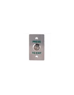 DOOR RELEASE BUTTON WITH LED - PROFESSIONAL USE - TESTED 100.000 USES - NO/NC/COM | FLUSH OR SURFACE MOUNTED - DIMENSIONS 86 (H 2