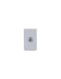 PUSH BUTTON WITH KEY - PROFESSIONAL USE - TESTED 500.000 USES - NO/NC/COM | FLUSH OR SURFACE MOUNTED - DIMENSIONS 86 (H) X 50 ( 2