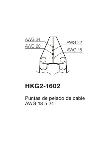 CUCHILLAS PARA PELADO TÉRMICO DE CABLES