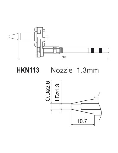 PUNTA PARA SOLDADOR HKFM2024 HKN113