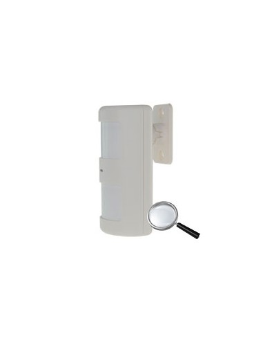 DETECTOR PIR ANTI MASCOTAS - INALÁMBRICO - ANTENA INTERNA - INDICADOR LED DE BAJA BATERIA - RANGO DE DETECCIÓN 8 M / 110º - ALIM