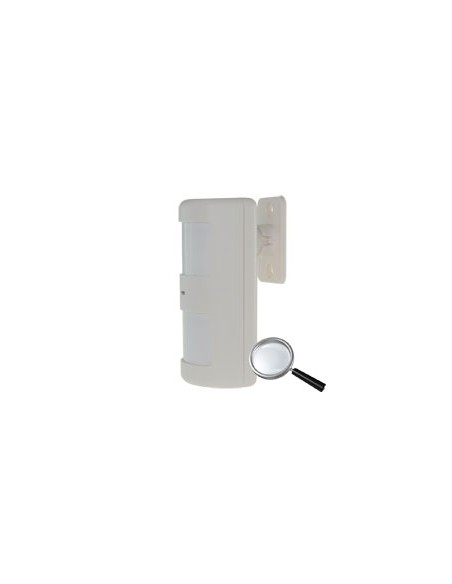 DETECTOR PIR ANTI MASCOTAS - INALÁMBRICO - ANTENA INTERNA - INDICADOR LED DE BAJA BATERIA - RANGO DE DETECCIÓN 8 M / 110º - ALIM