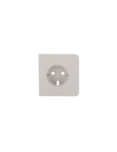 TAPA LATERAL PARA ENCHUFE BÁSICO TIPO F - COMPATIBLE CON AJ-OUTLETCORE-BASIC - PROTECCIÓN CONTRA POLVO, SALPICADURAS, OBJETOS - 2