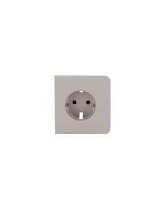 TAPA LATERAL PARA ENCHUFE INTELIGENTE TIPO F - COMPATIBLE CON AJ-OUTLETCORE-SMART - INDICADOR LED SOBRE ESTADO DEL ENCHUFE Y CON 2