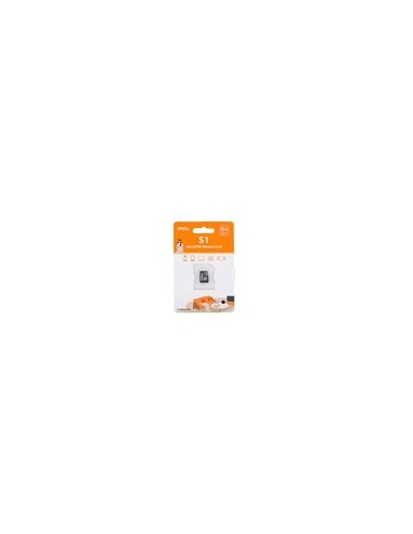 TARJETA MICROSD IMOU - CAPACIDAD 64 GB - CLASE 10 | VELOCIDAD R/W: 95/38 MB/S - CICLOS E/P: HASTA 500 - CÁMARAS HOME, SMARTPHONE