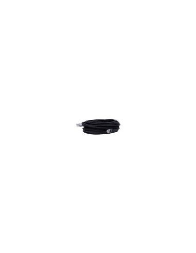 CABLE UTP - ETHERNET - CONECTORES RJ45 - CATEGORÍA 6 - 2 M - COLOR NEGRO