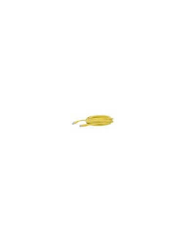 CABLE UTP - ETHERNET - CONECTORES RJ45 - CATEGORÍA 6 - 30 M - COLOR AMARILLO