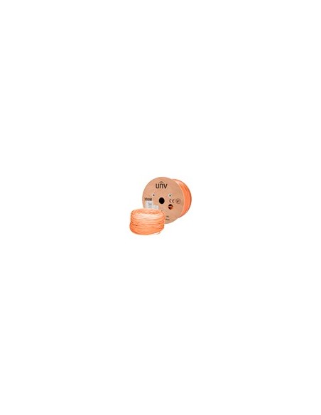 UNIVIEW CABLE F/FTP CATEGORÍA 6A - CONDUCTOR OFC,100% COBRE - DIÁMETRO 23 AWG-0,57MM - CERTIFICADO CPR DCA - CUBIERTA EXTERIOR L