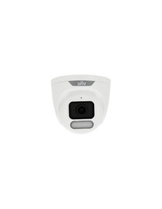 CÁMARA TURRET IP UNIVIEW - GAMA EASY - 4 MP | LENTE 4 MM | MICROSD 512 GB - LUZ BLANCA 30 M | WDR 120 DB - COLOR HUNTER CON TECN 2