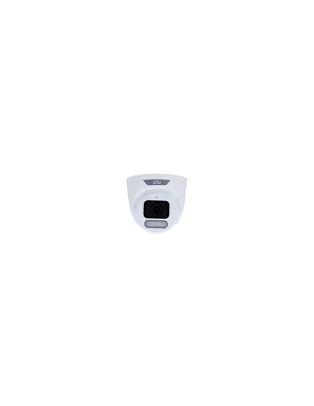 CÁMARA TURRET IP UNIVIEW - GAMA EASYSTAR - 8 MP | LENTE 4 MM | MICROSD 512 GB - LUZ BLANCA 30 M | WDR 120 DB  - COLOR HUNTER CON